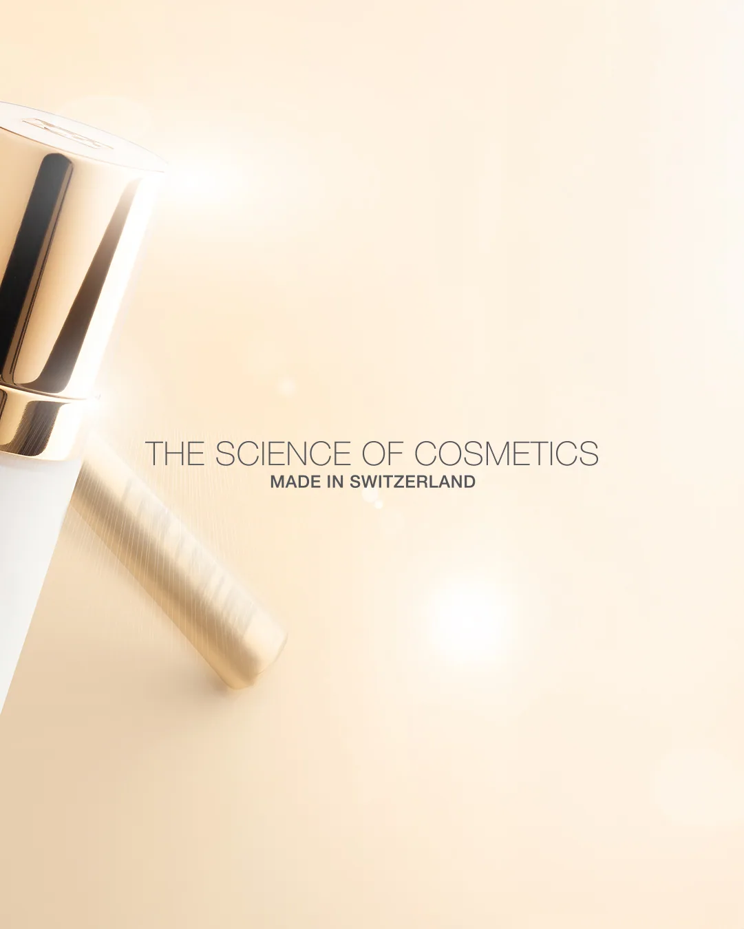 The science of cosmetics · Made in Switzerland