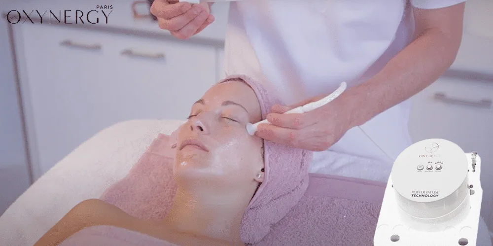 Aparatología de infusión facial con oxígeno en amarama